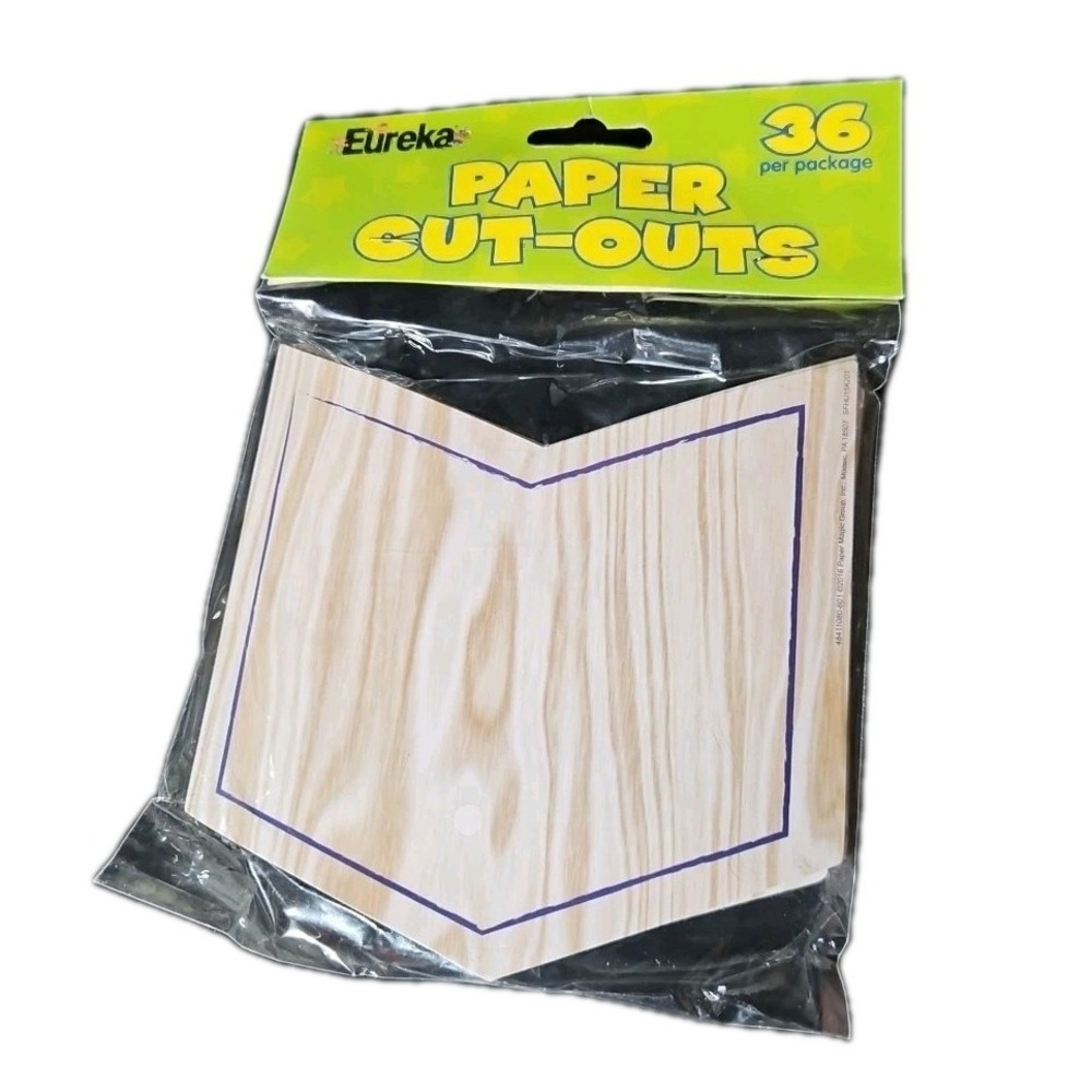 36 Ct Star Paper Cut Outs Eureka Classroom‎ Teacher Wood Award Home Base Book